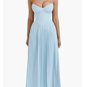 House of CB Sky Blue Marcella Gown